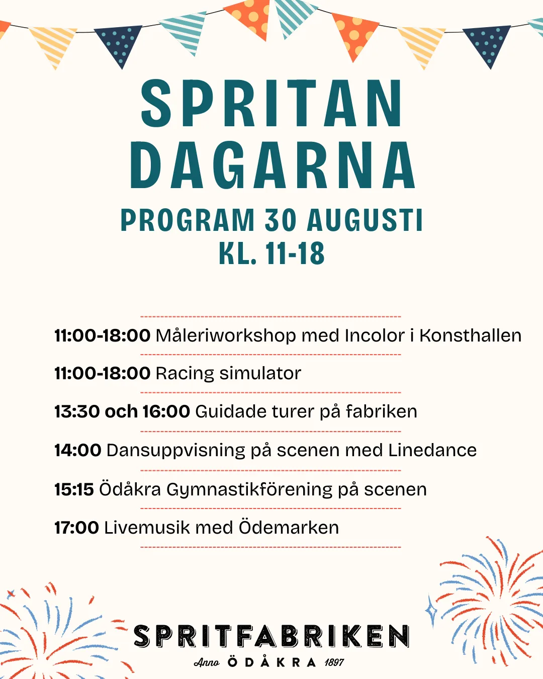Spritandagarna 30:e Augusti