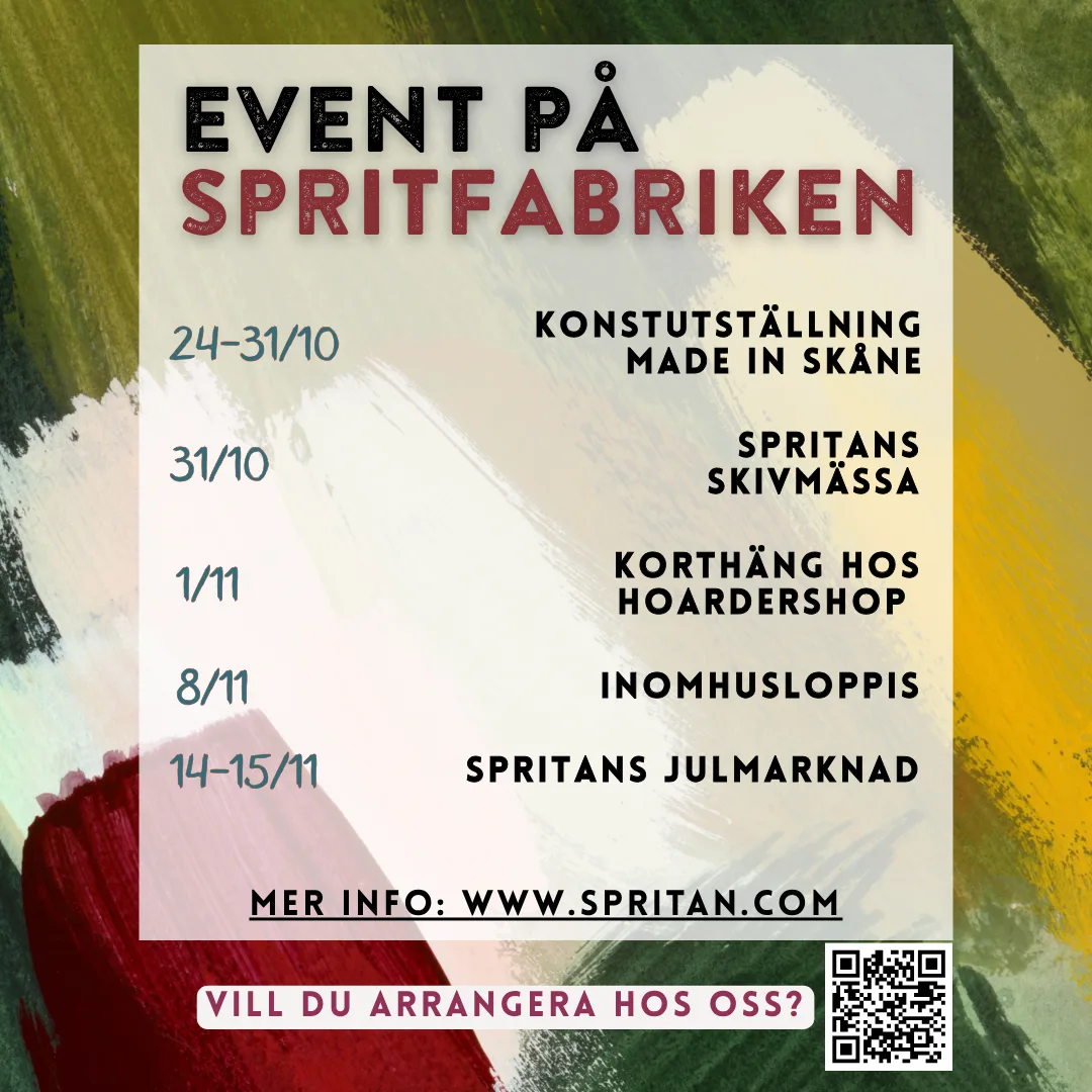 Event på Spritan Hösten 2026